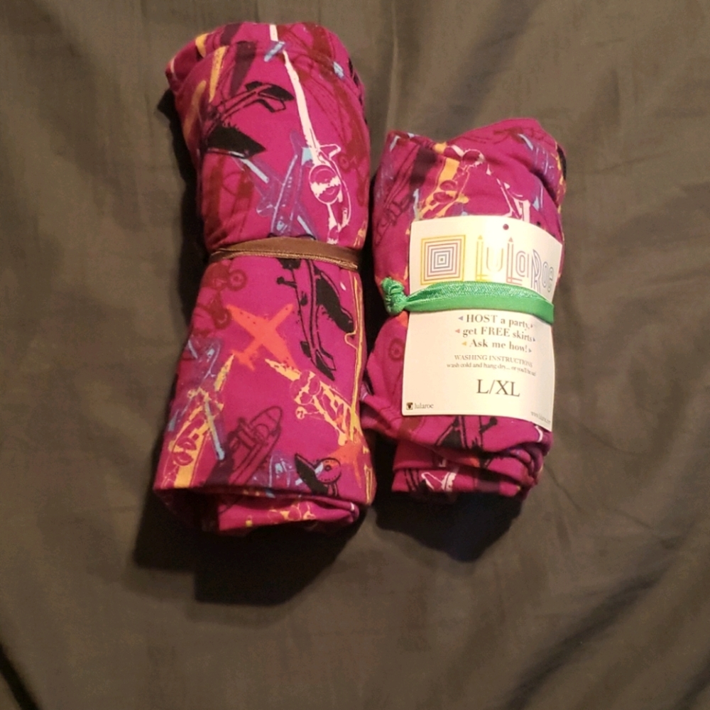 Lularoe Mommy and Me Legging set